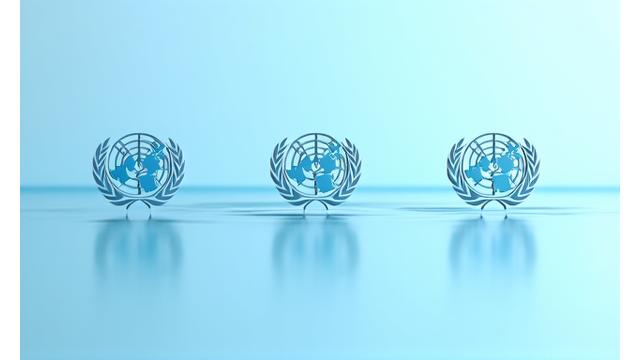 海洋に関連する持続可能な開発目標(SDGs)のロゴ群